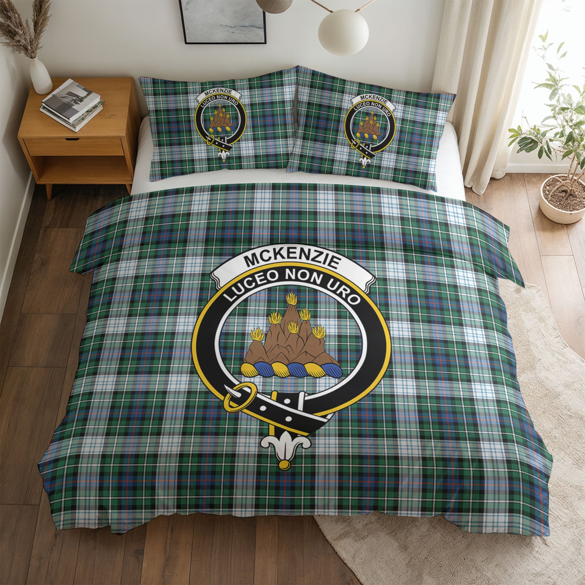 McKenzie Dress Ancient Tartan Crest Bedding Set