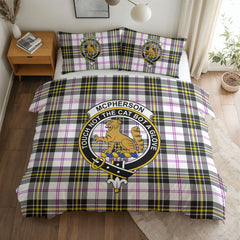 McPherson Dress Modern Tartan Crest Bedding Set