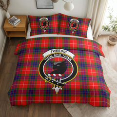 Tweedie Tartan Crest Bedding Set