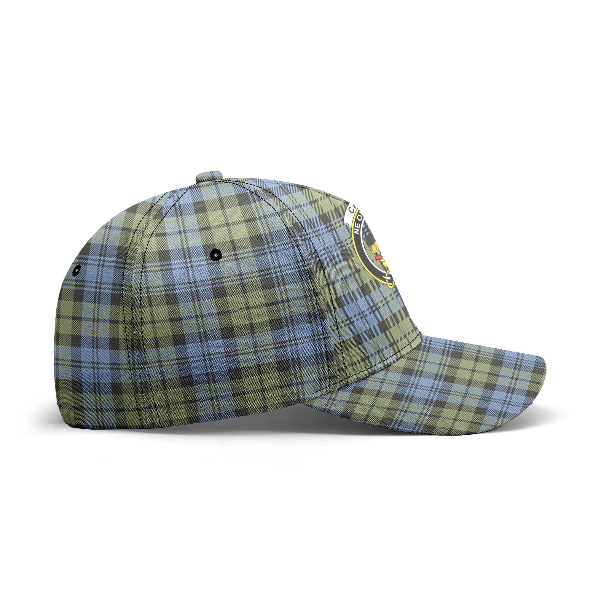 Campbell Faded Tartan Crest Classic Cap