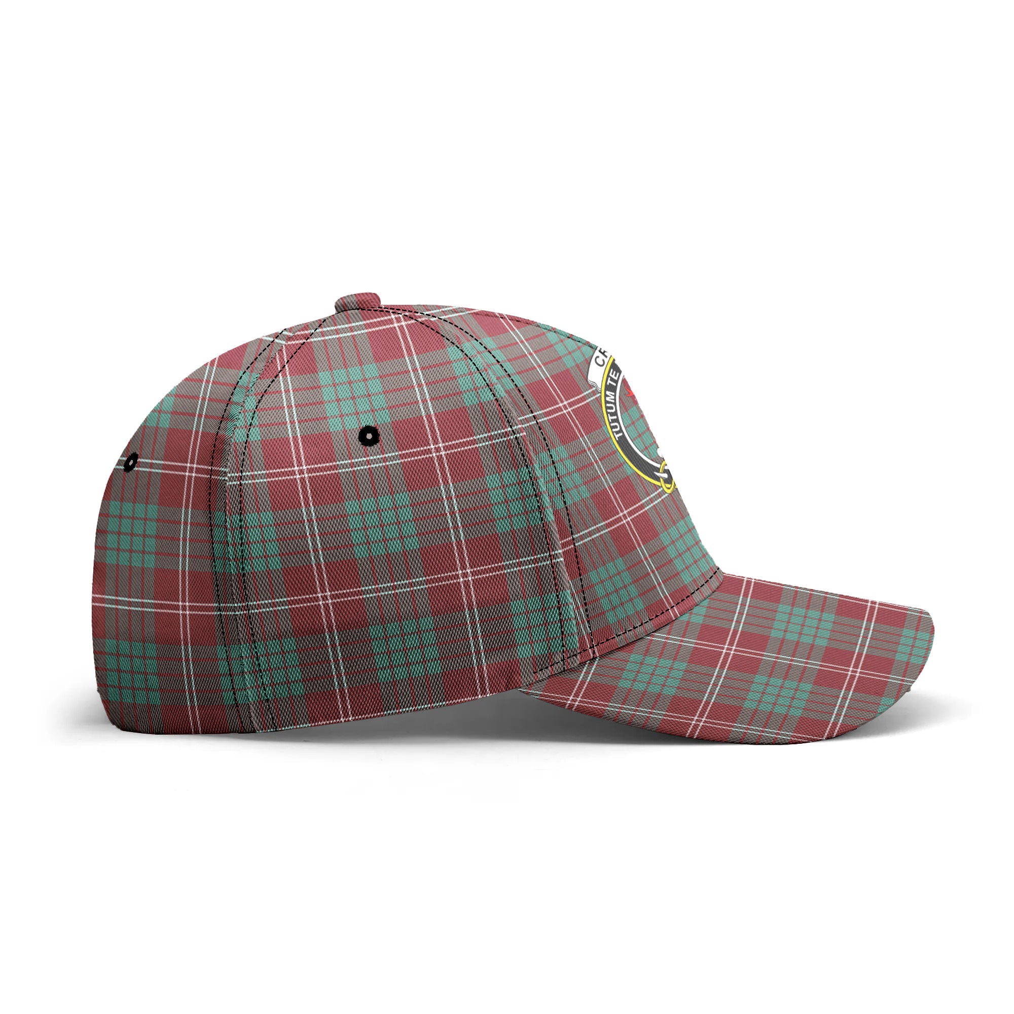 Crawford Modern Tartan Crest Classic Cap