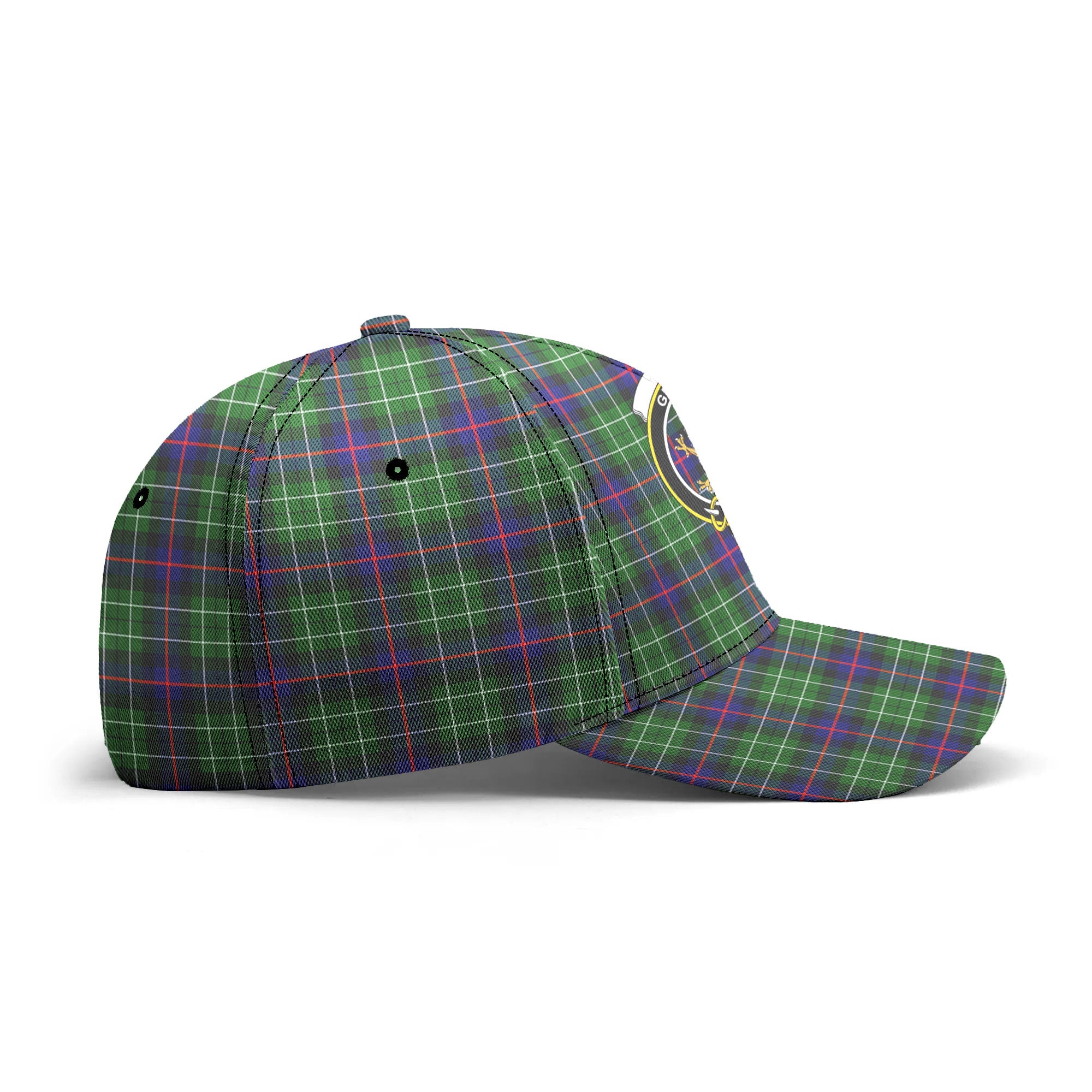 Leslie Hunting Tartan Crest Classic Cap