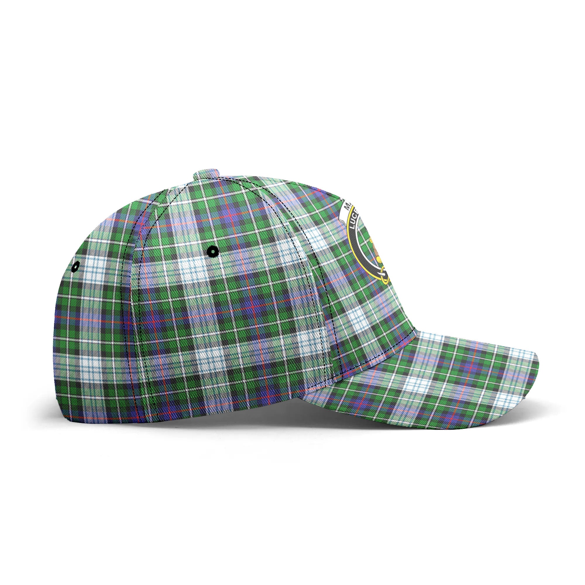 MacKenzie Dress Modern Tartan Crest Classic Cap