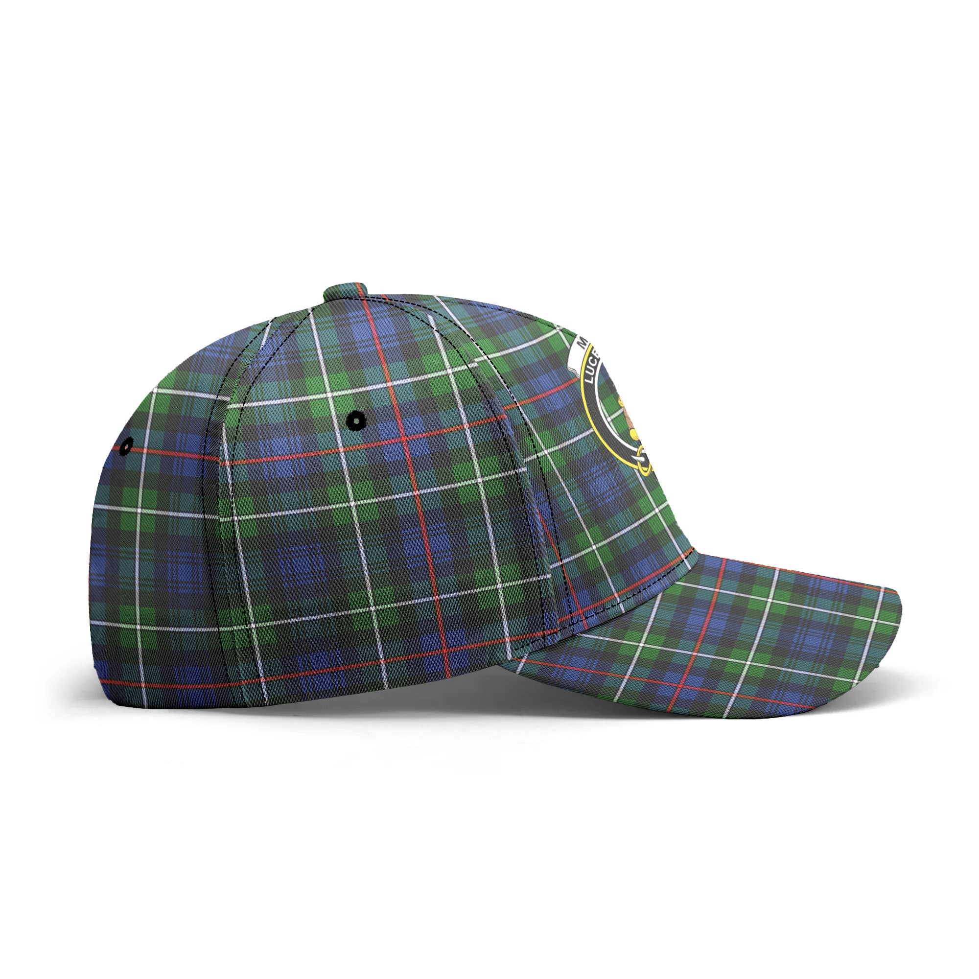 McKenzie Modern Tartan Crest Classic Cap