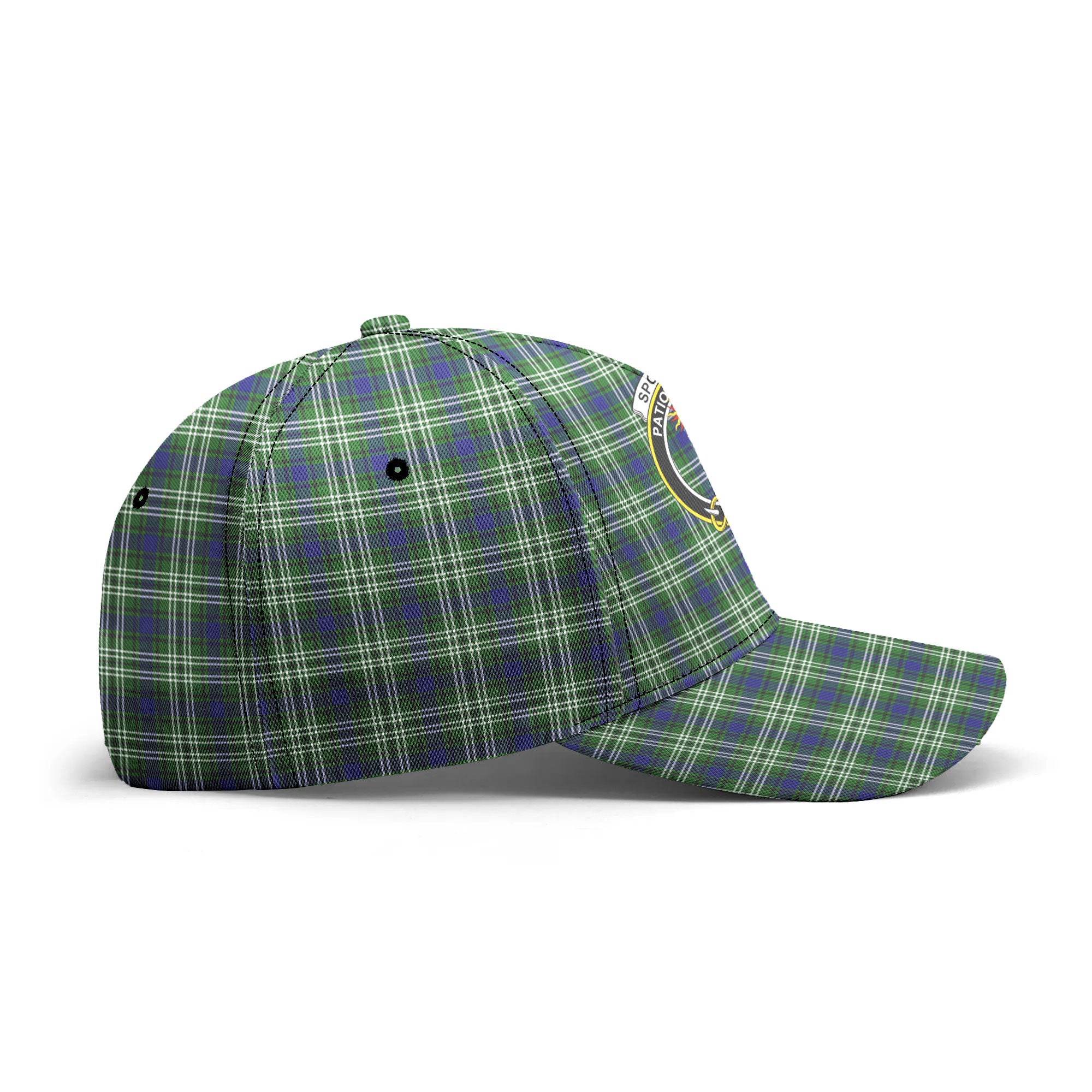 Spottiswood Tartan Crest Classic Cap