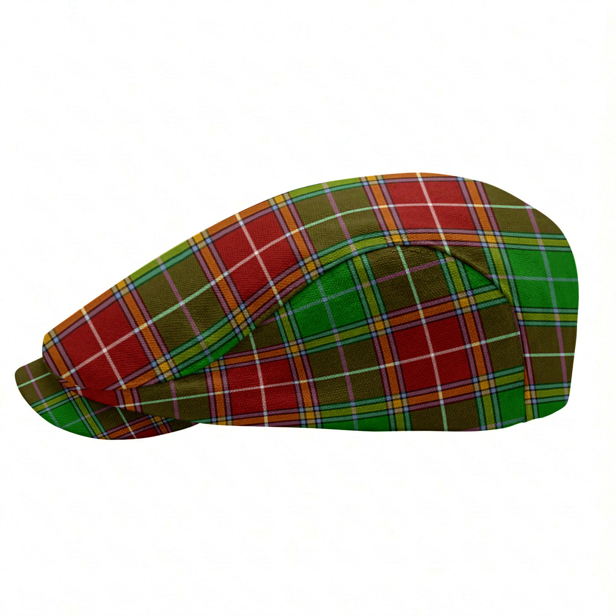 Baxter Modern Tartan Flat Caps