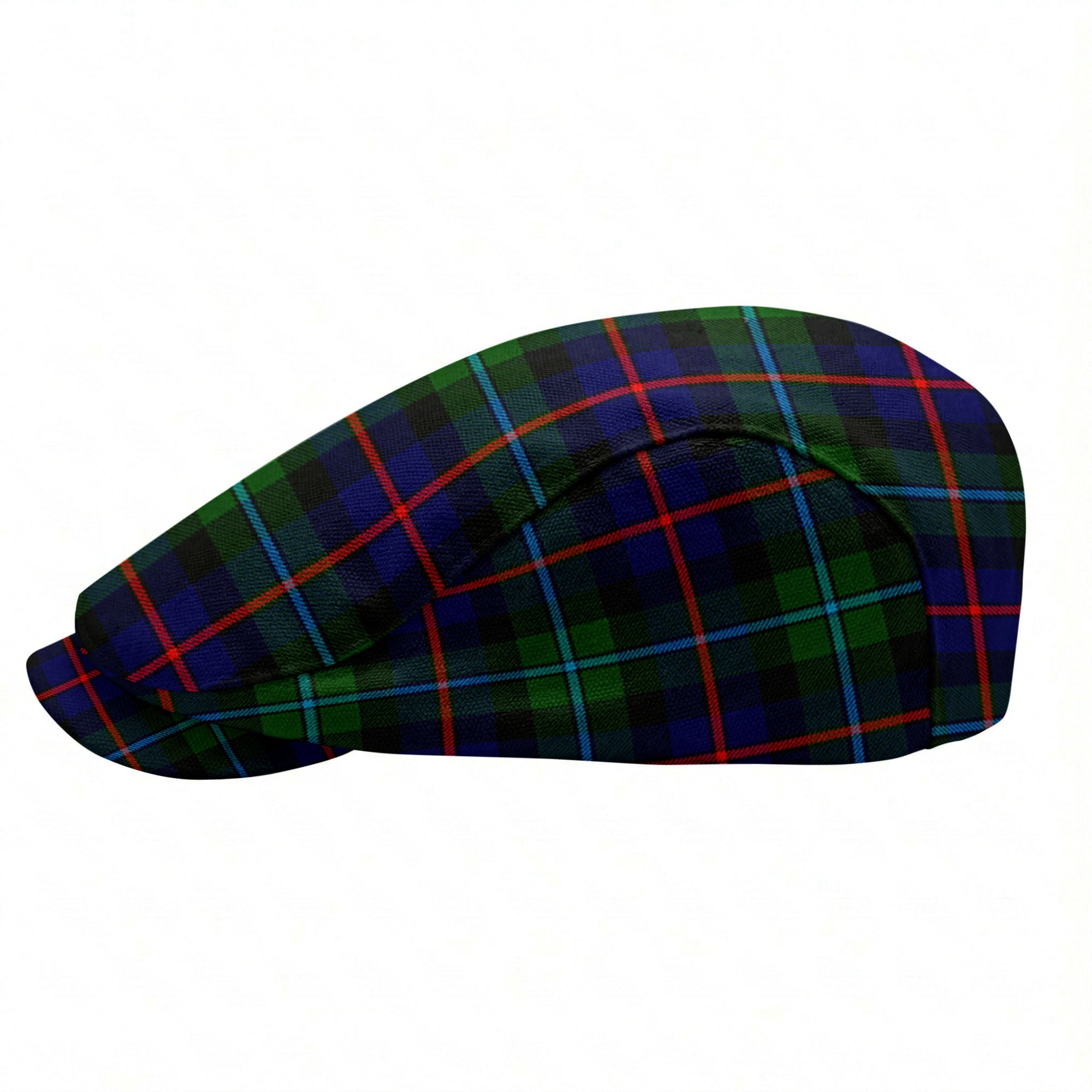 Calder (Calder-Campbell) Tartan Flat Caps