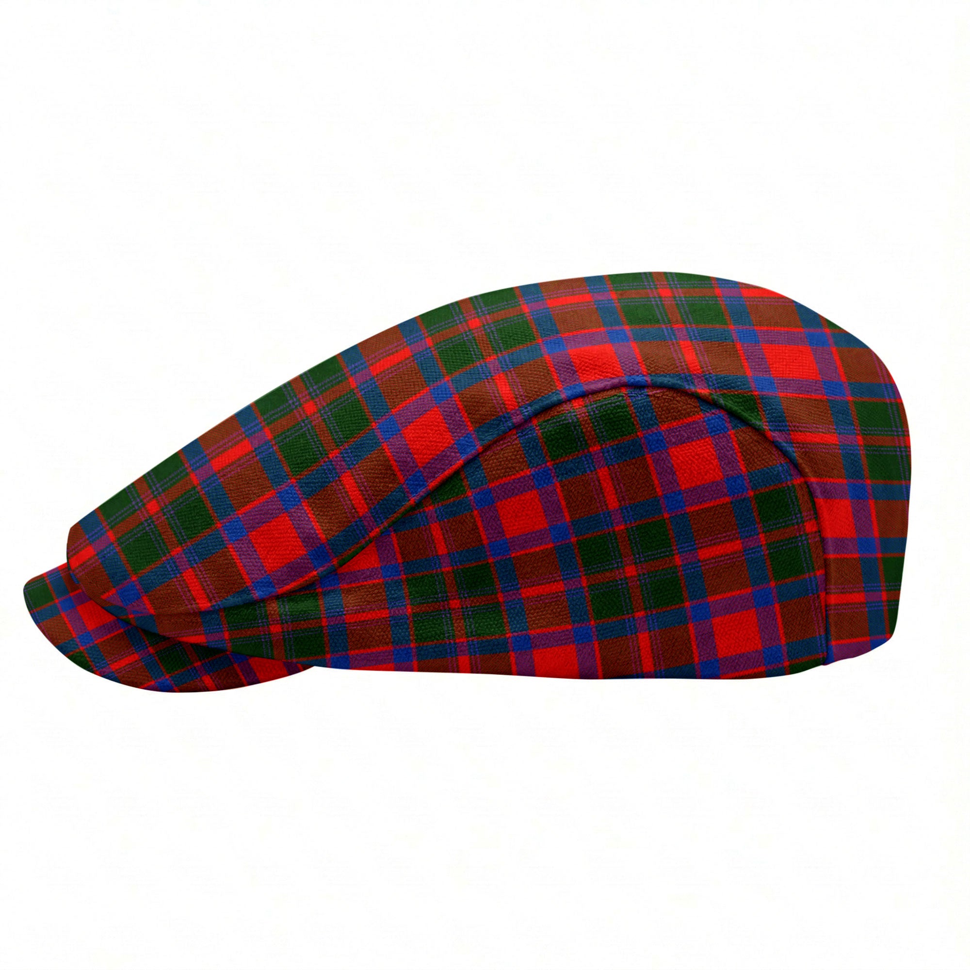 Carrick District Tartan Flat Caps
