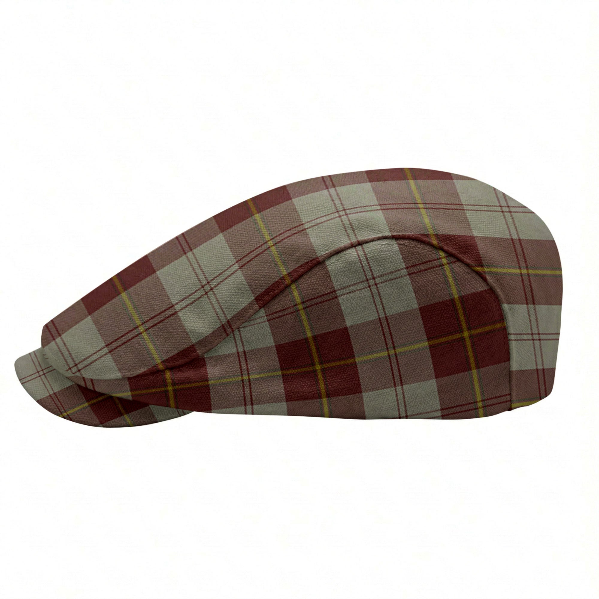 Cunningham Burgundy Dancers Tartan Flat Caps