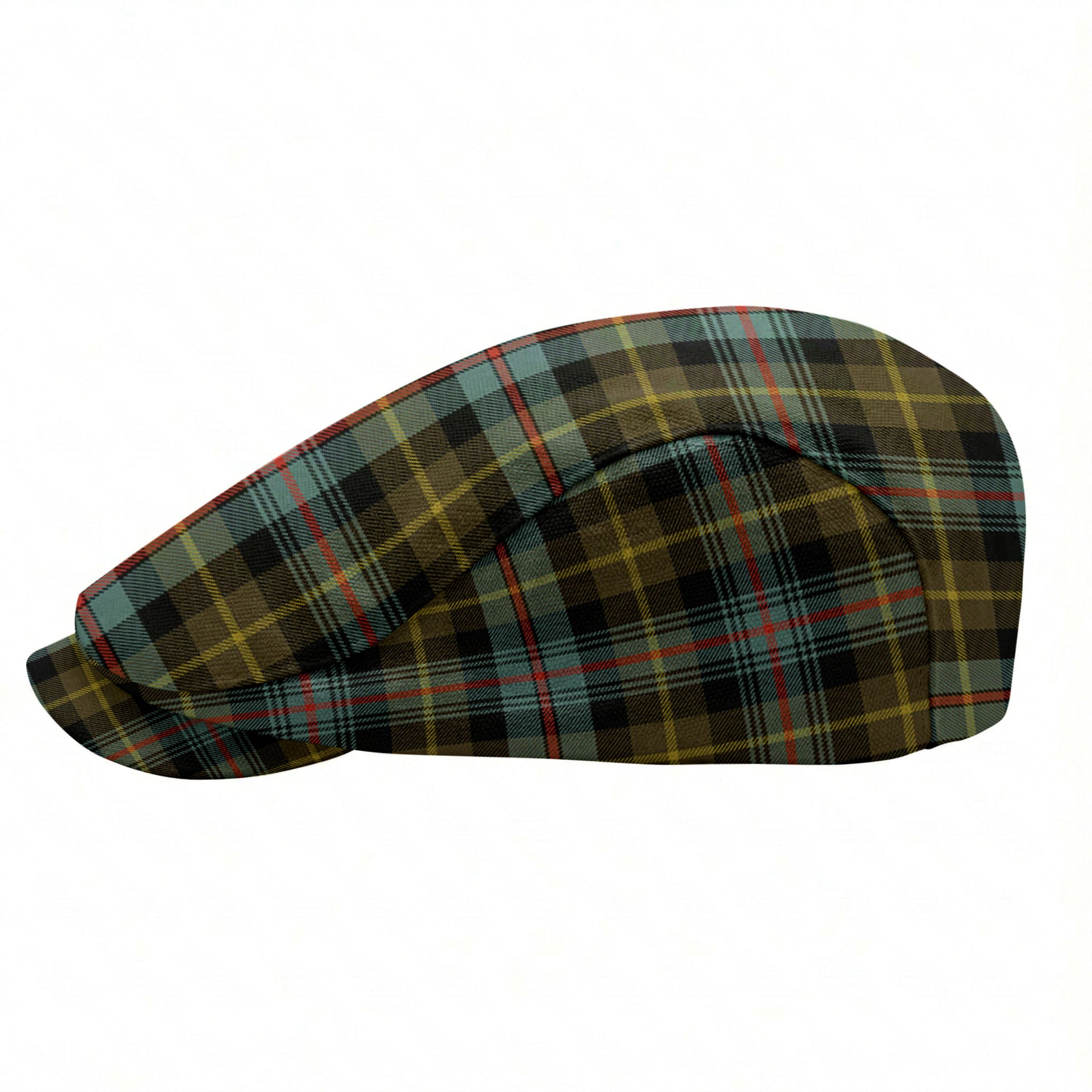 Farquharson Weathered Tartan Flat Caps