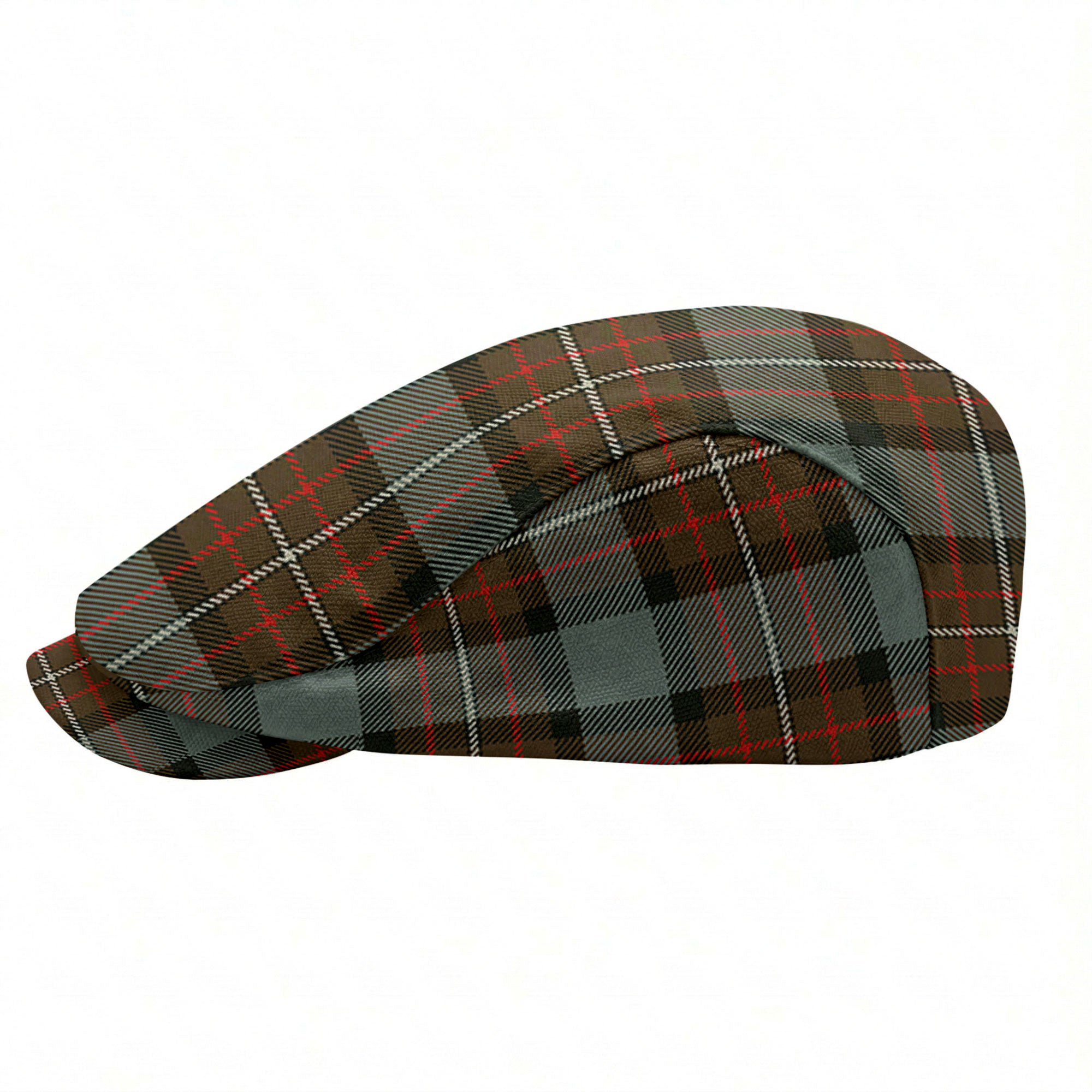 Fergusson Weathered Tartan Flat Caps
