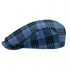 MacKay Blue Tartan Flat Caps