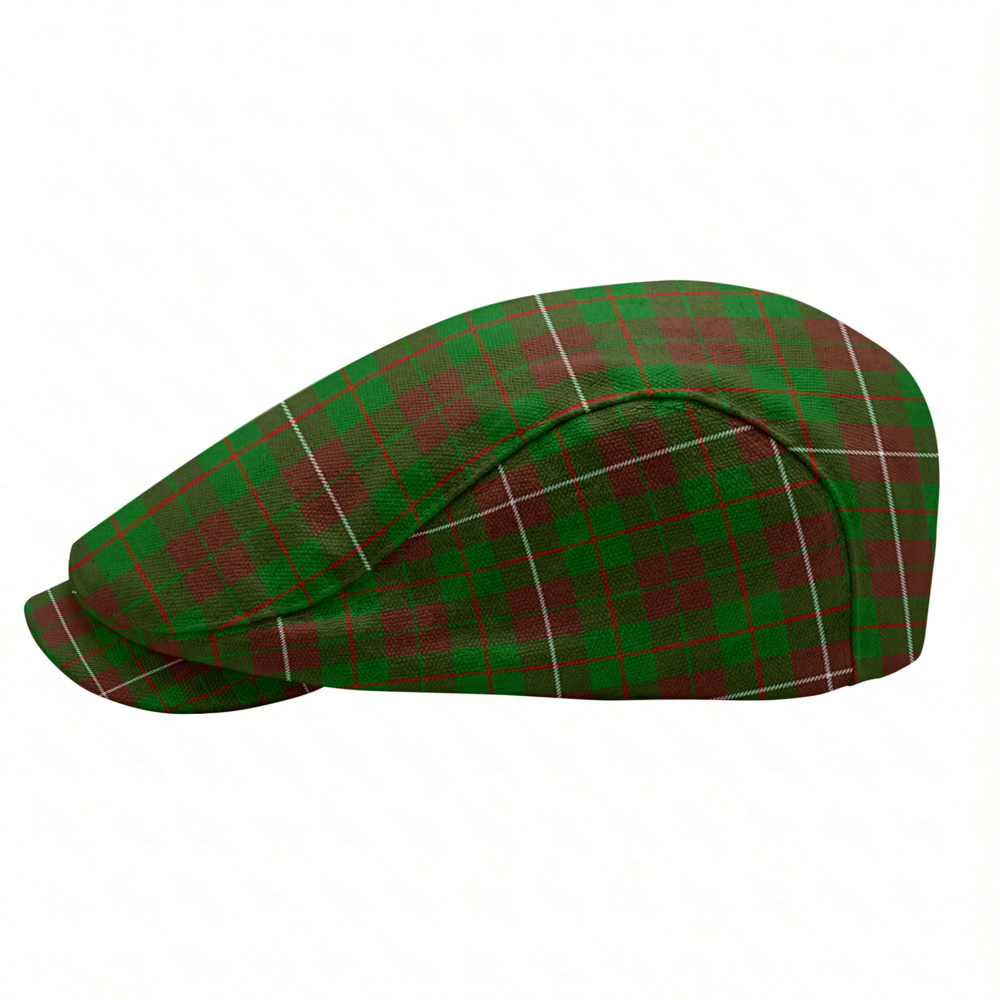 MacKinnon Hunting Modern Tartan Flat Caps