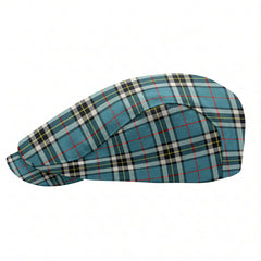 Thomson Blue Tartan Flat Caps