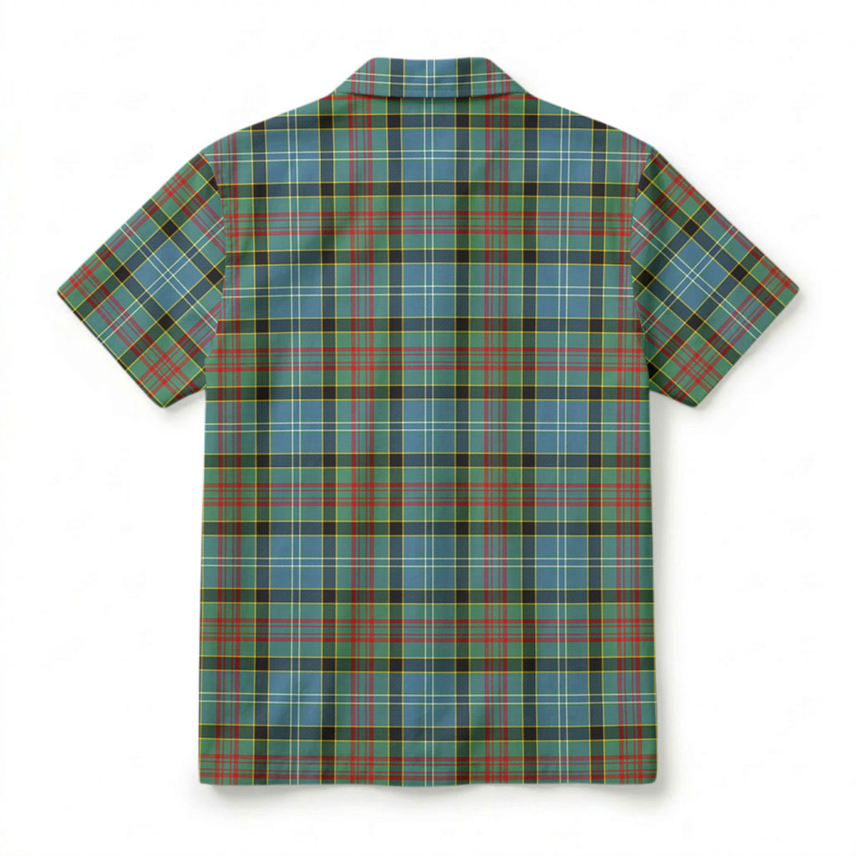 Caldwell Tartan Crest Hawaiian Shirt