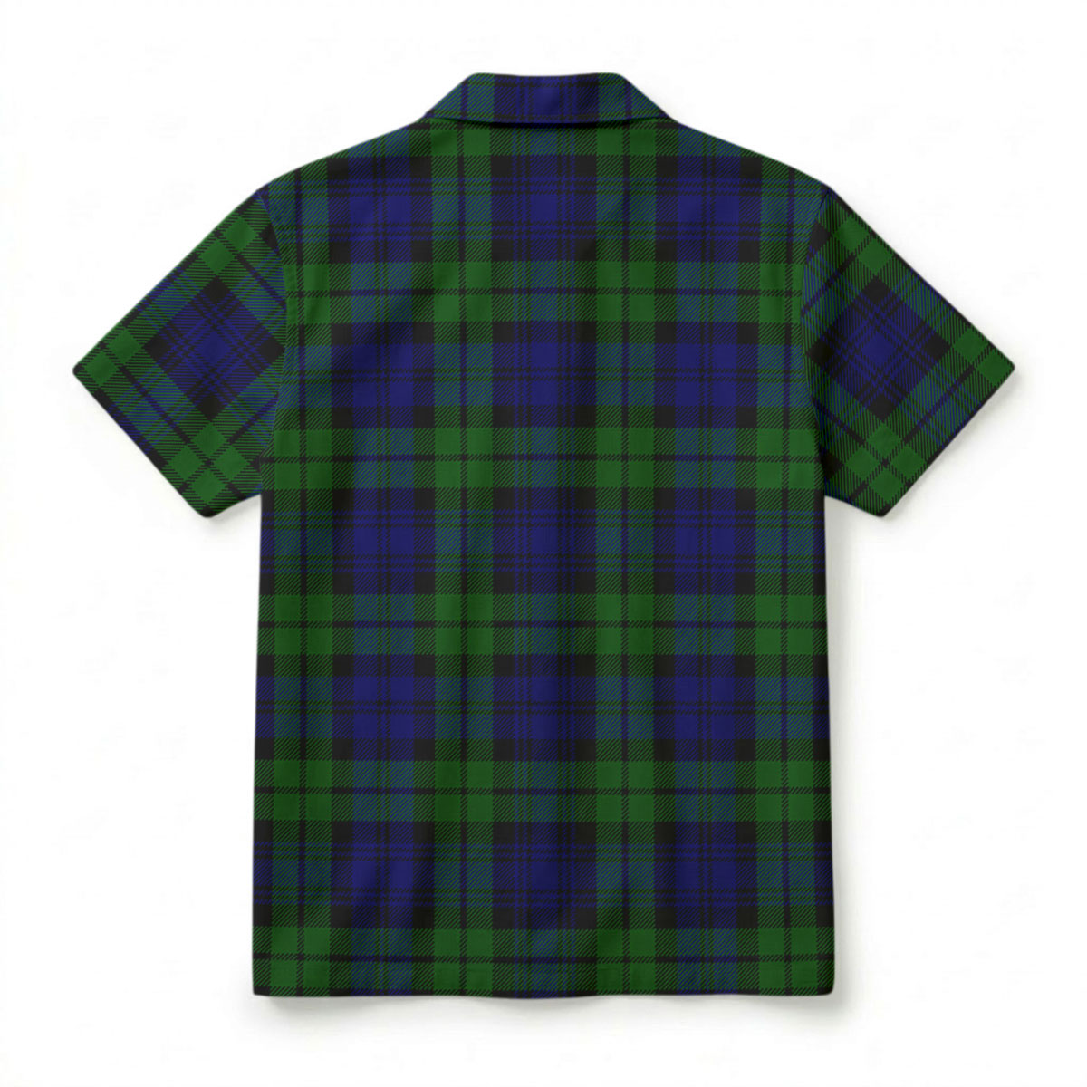 Campbell Modern Tartan Crest Hawaiian Shirt