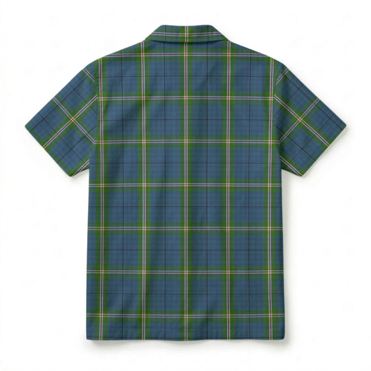 Clelland Tartan Crest Hawaiian Shirt