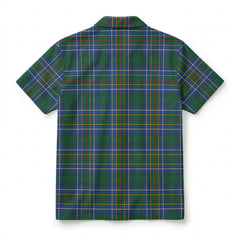 Cockburn Ancient Tartan Crest Hawaiian Shirt