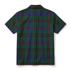 Davidson Modern Tartan Crest Hawaiian Shirt