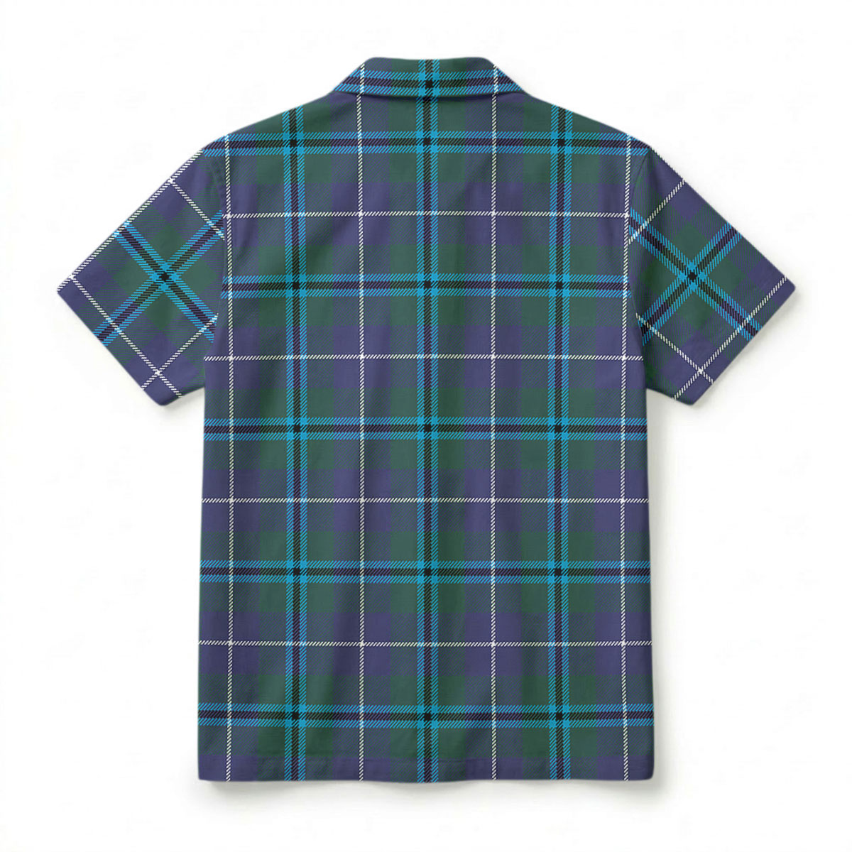Douglas Modern Tartan Crest Hawaiian Shirt