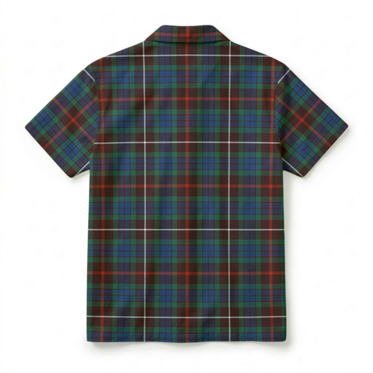 Fraser (of Lovat) Hunting Ancient Tartan Crest Hawaiian Shirt