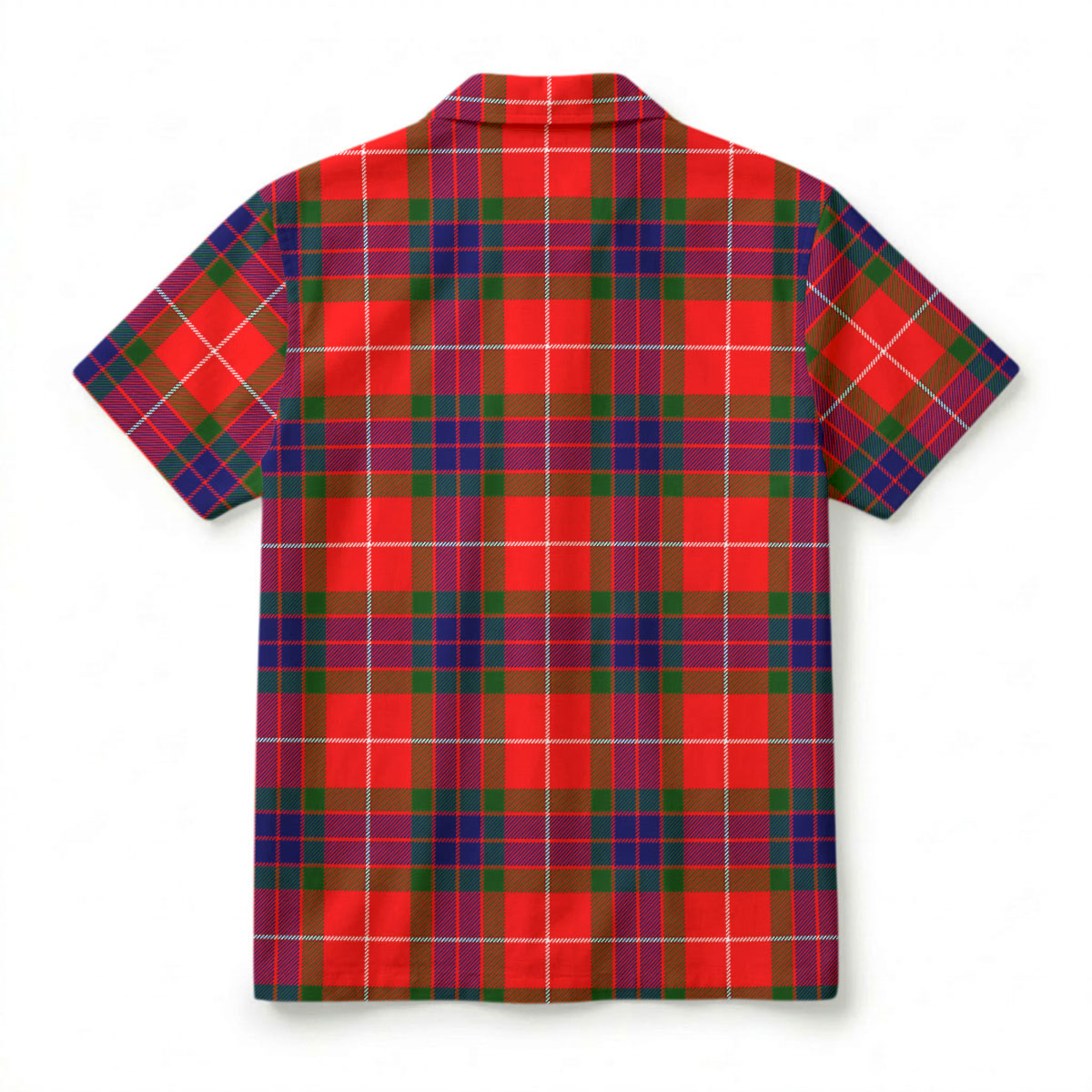 Fraser (of Lovat) Modern Tartan Crest Hawaiian Shirt