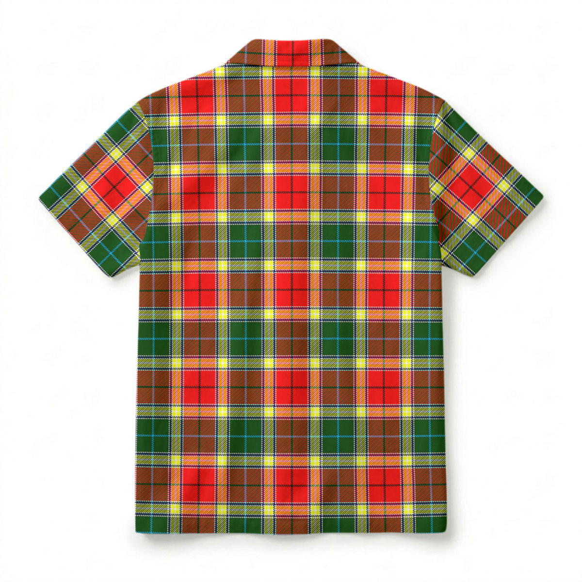 Gibson Tartan Crest Hawaiian Shirt