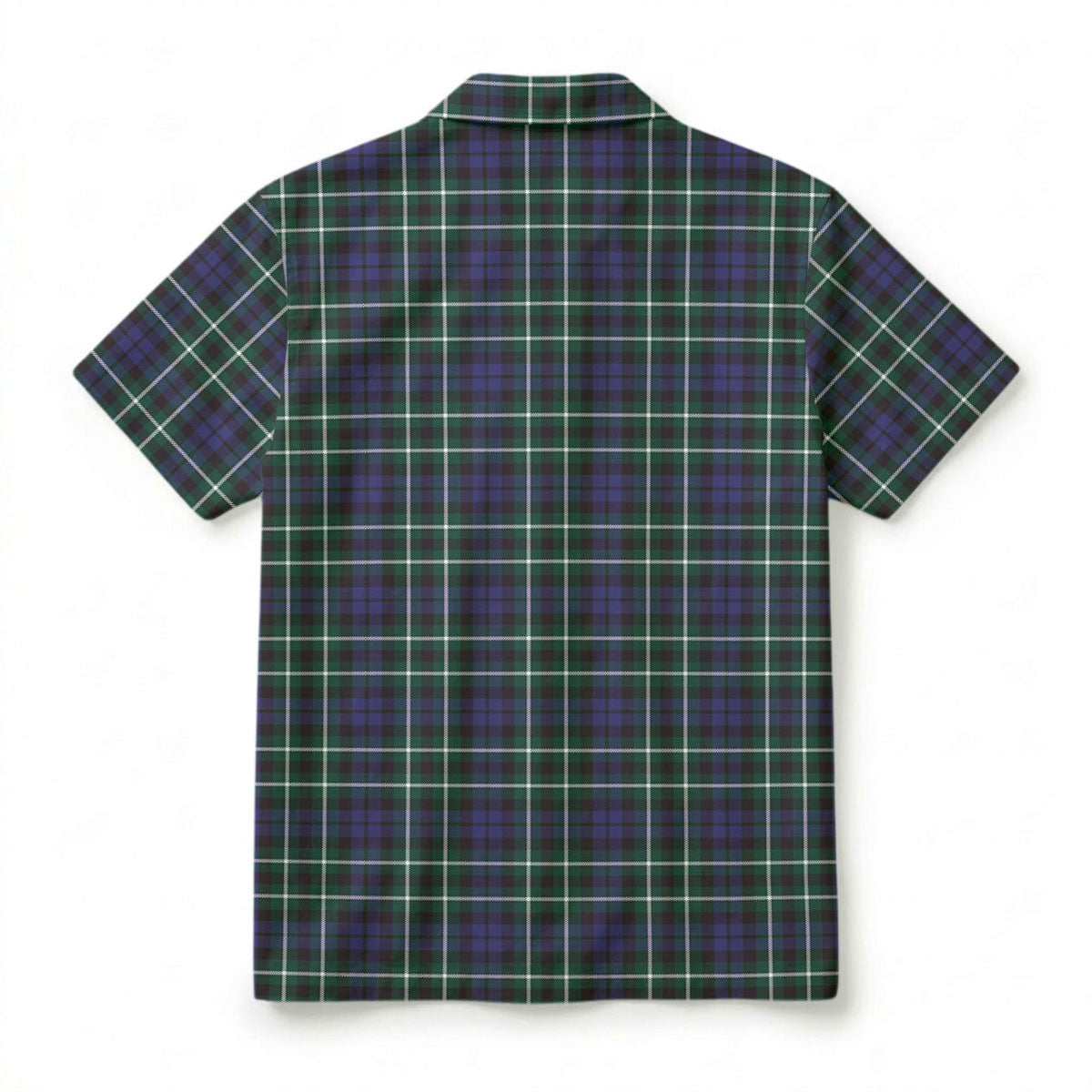 Graham of Montrose Modern Tartan Crest Hawaiian Shirt