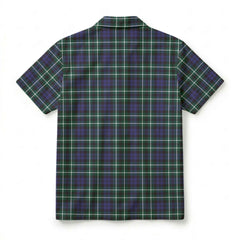 Graham of Montrose Modern Tartan Crest Hawaiian Shirt