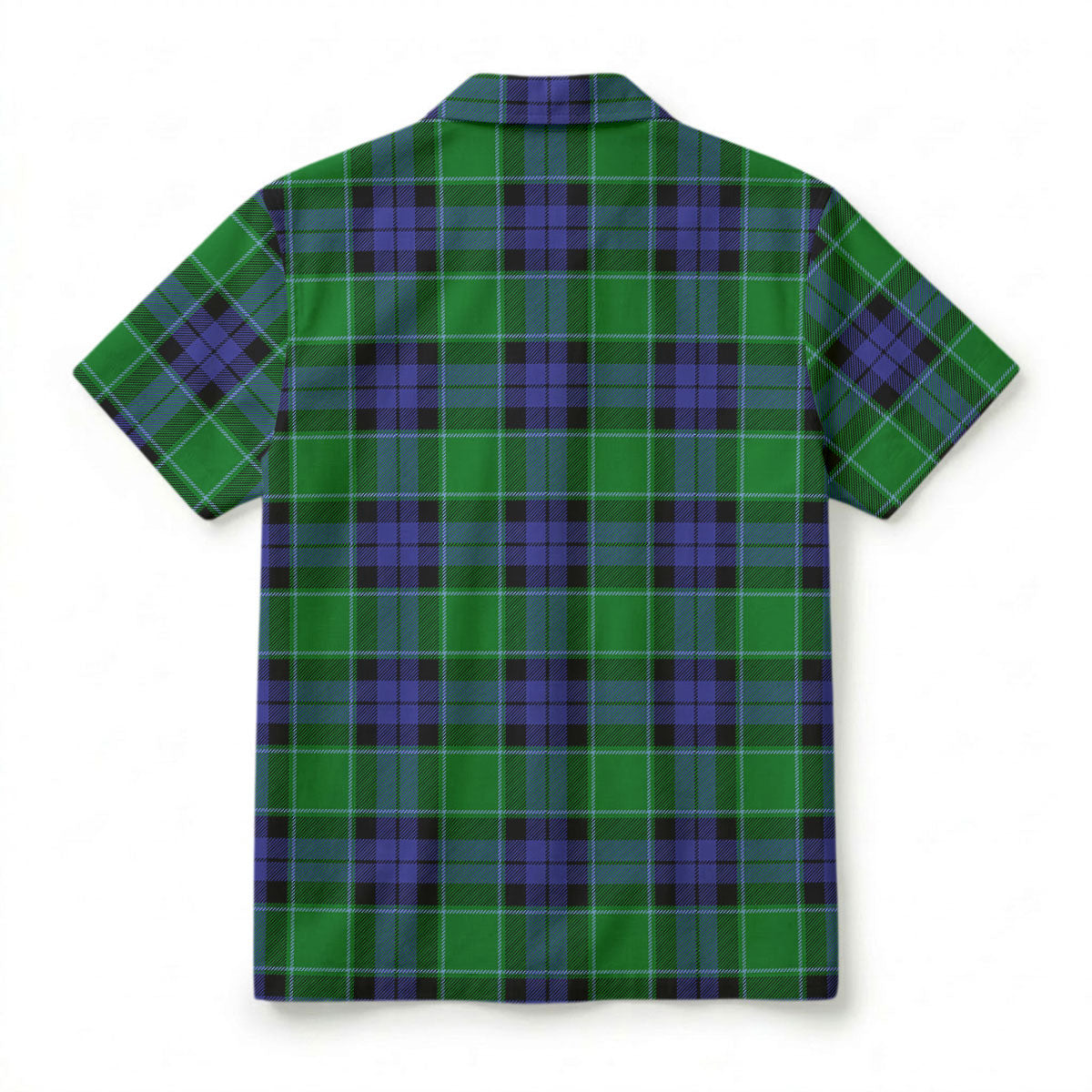 Haldane Tartan Crest Hawaiian Shirt