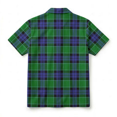 Haldane Tartan Crest Hawaiian Shirt
