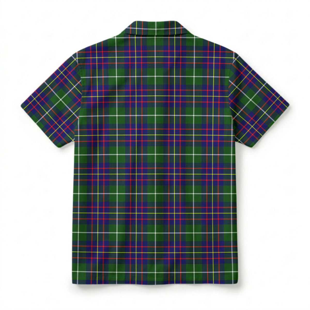Inglis Modern Tartan Crest Hawaiian Shirt