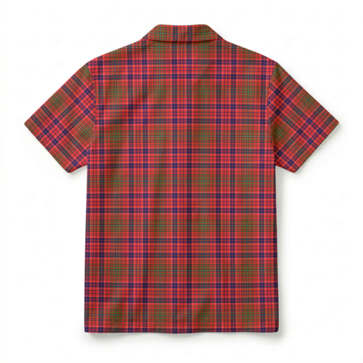 Lumsden Modern Tartan Crest Hawaiian Shirt