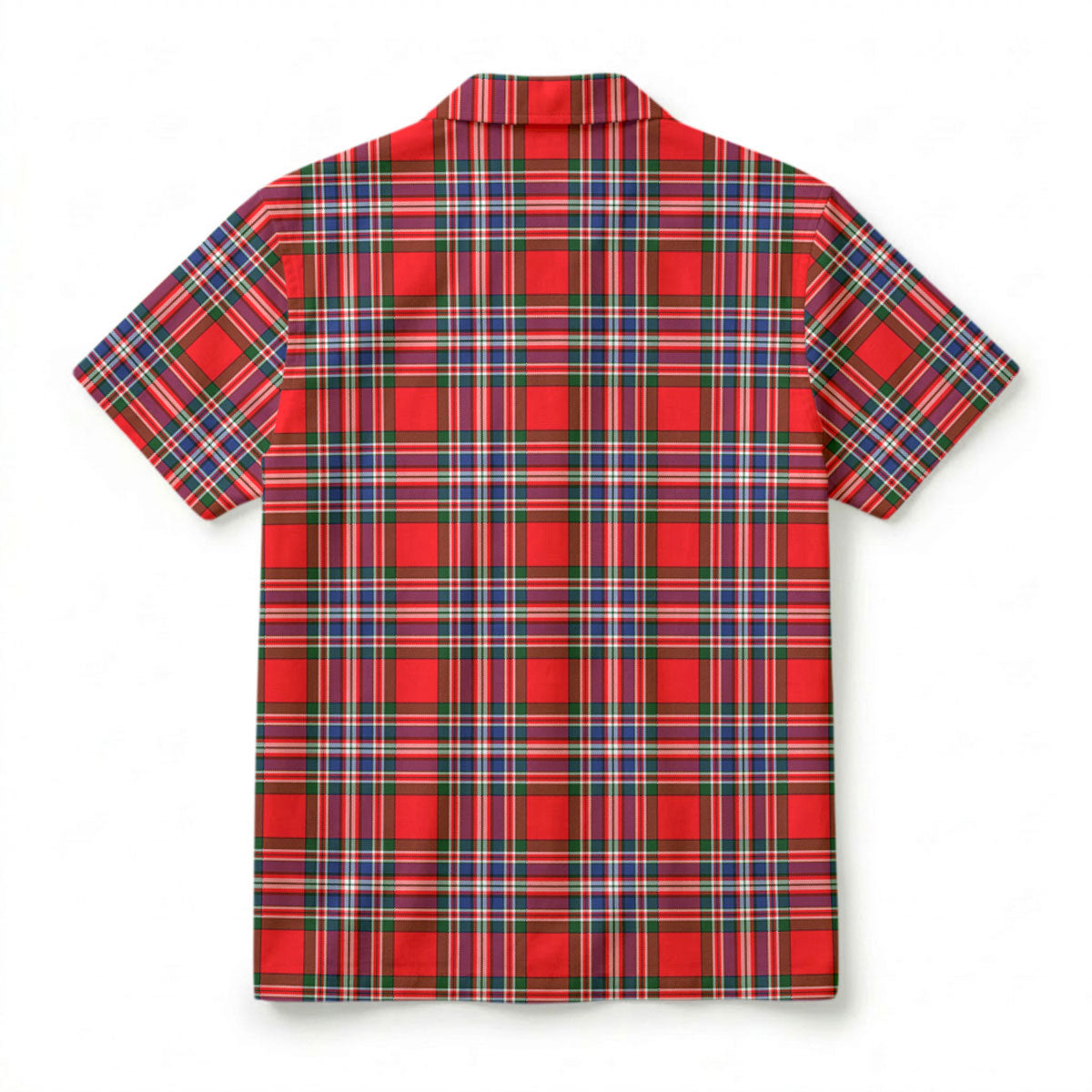 MacFarlane Modern Tartan Crest Hawaiian Shirt