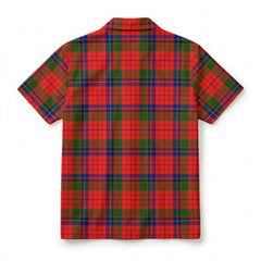 MacNicol (of Scorrybreac) Tartan Crest Hawaiian Shirt