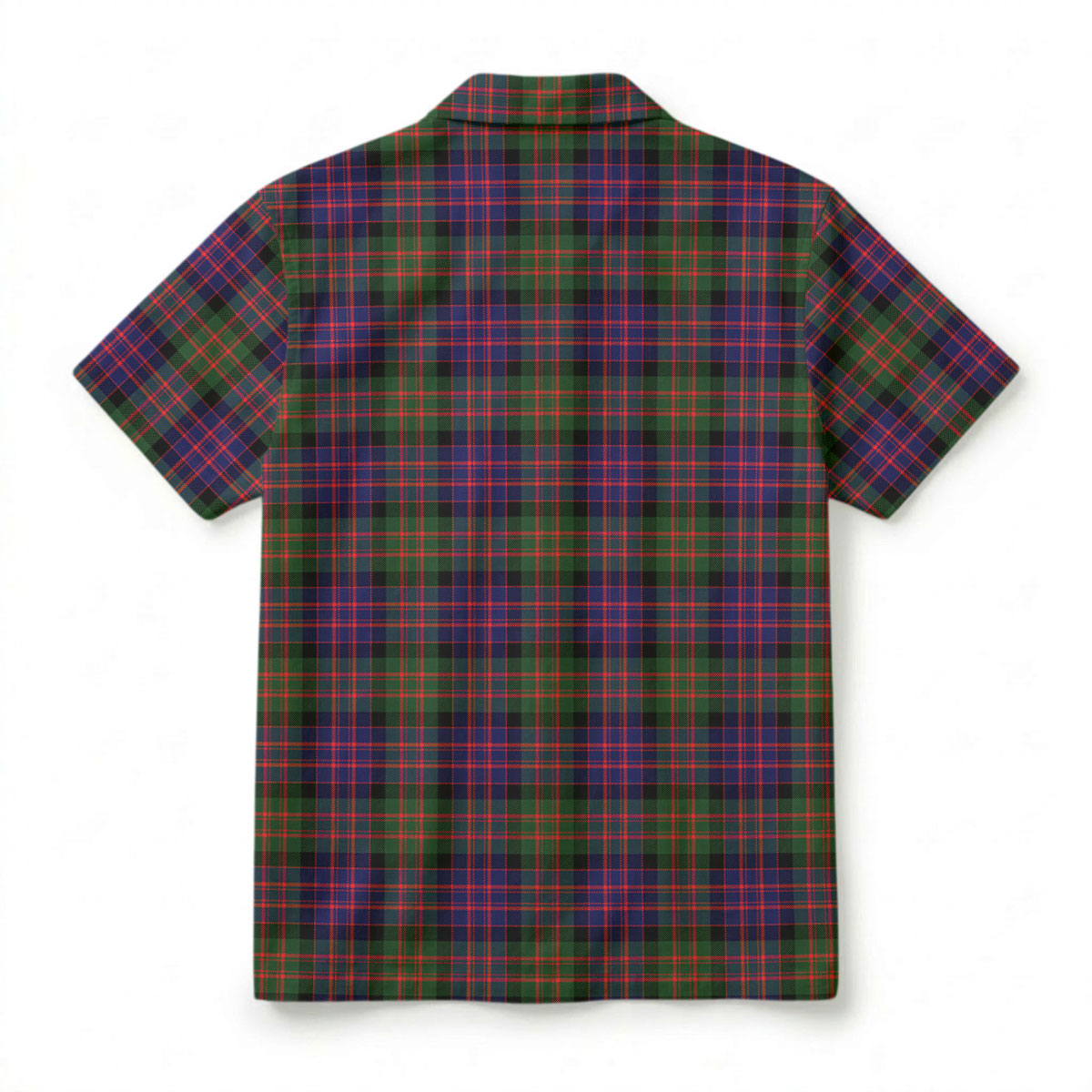McDonald Modern Tartan Crest Hawaiian Shirt
