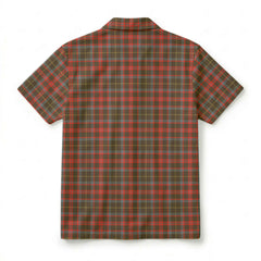McKintosh Hunting Weathered Tartan Crest Hawaiian Shirt