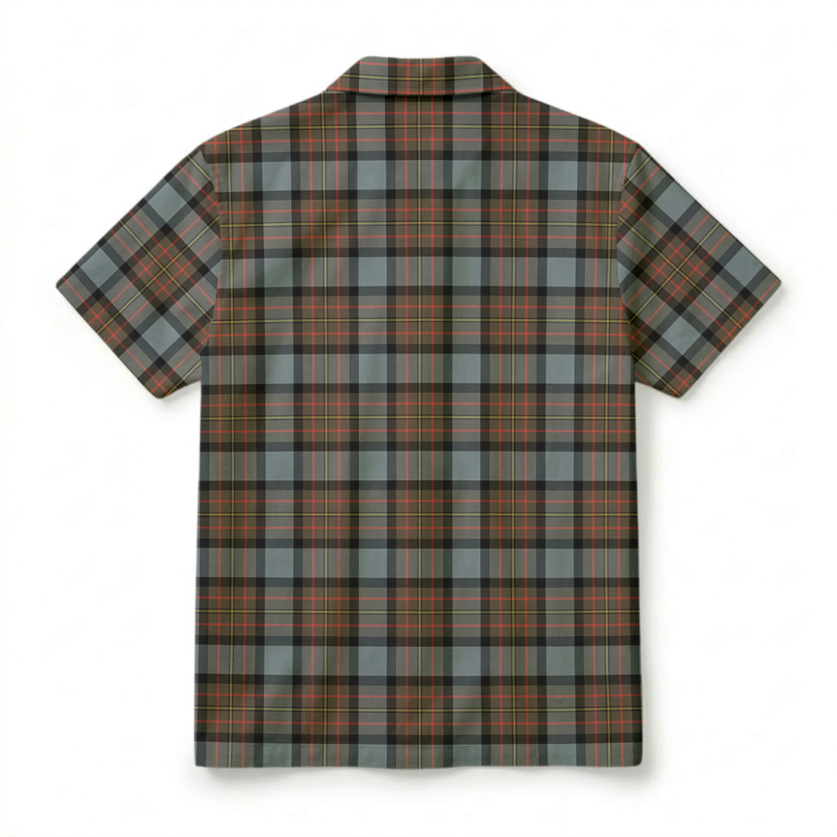 McLaren Weathered Tartan Crest Hawaiian Shirt