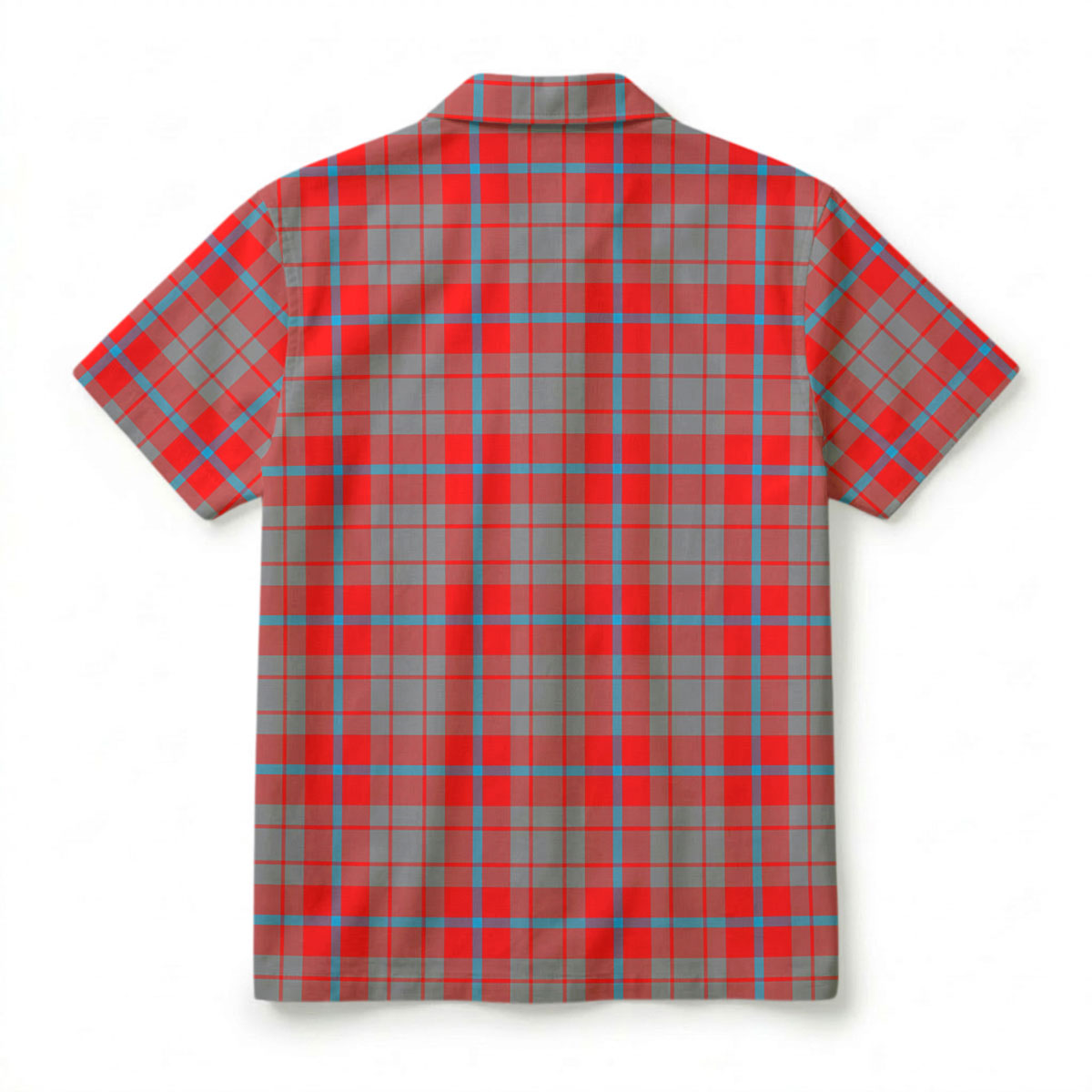 Moubray Tartan Crest Hawaiian Shirt