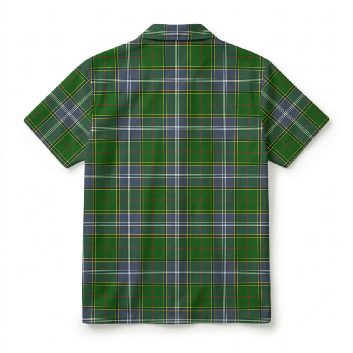 Pringle Tartan Crest Hawaiian Shirt