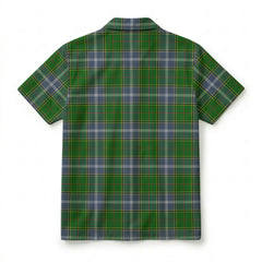 Pringle Tartan Crest Hawaiian Shirt