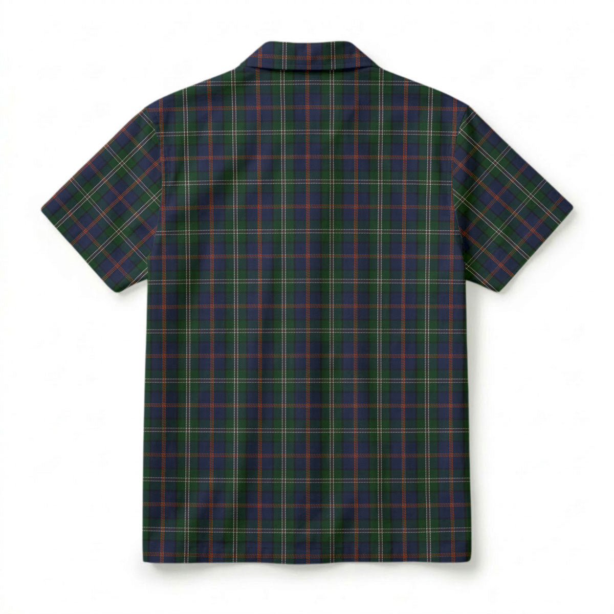 Purves Tartan Crest Hawaiian Shirt
