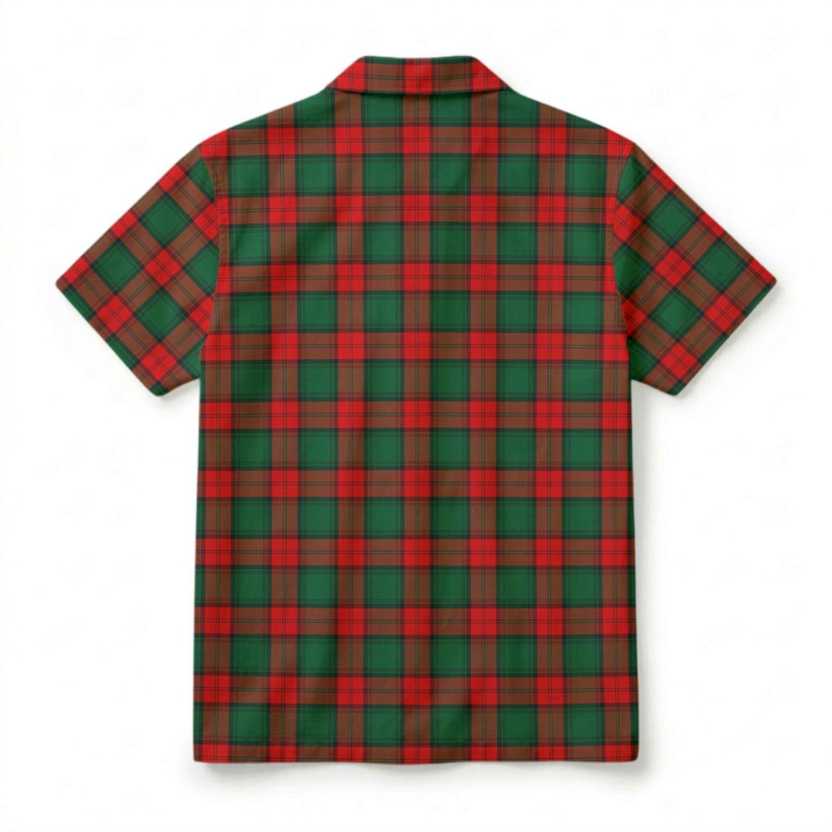 Stewart Atholl Modern Tartan Crest Hawaiian Shirt