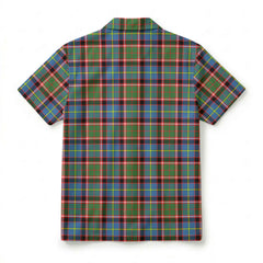 Stirling (of Cadder-Present Chief) Tartan Crest Hawaiian Shirt