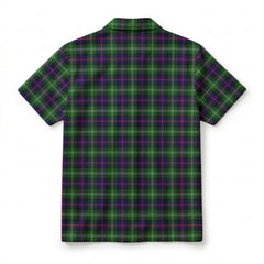 Sutherland Modern Tartan Crest Hawaiian Shirt