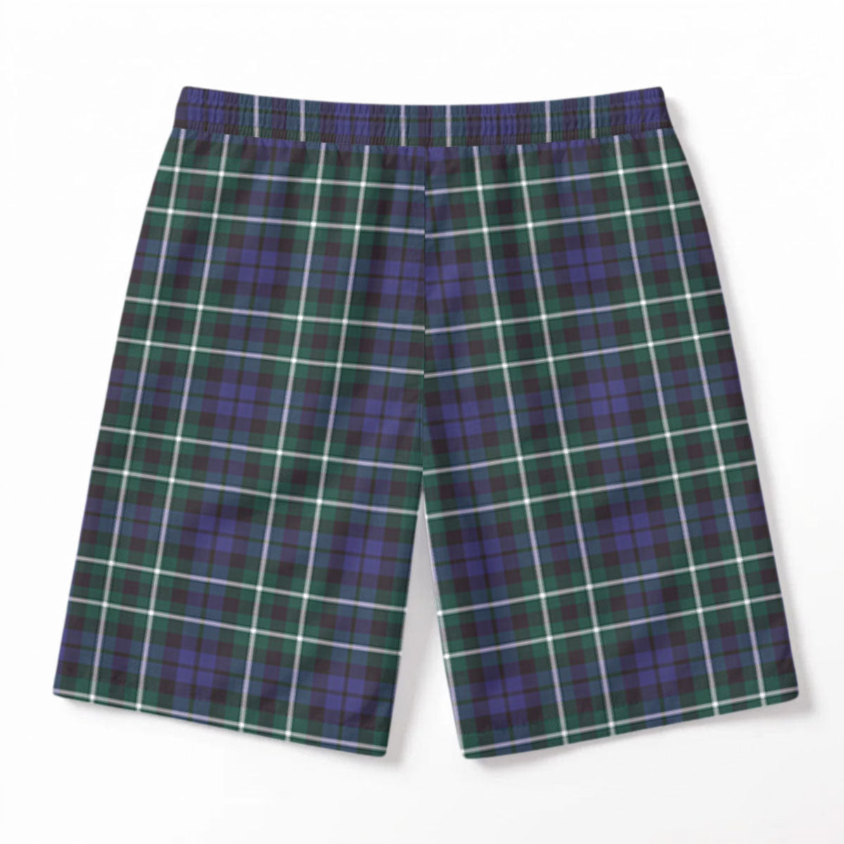 Allardice Tartan Crest Men's Beach Shorts