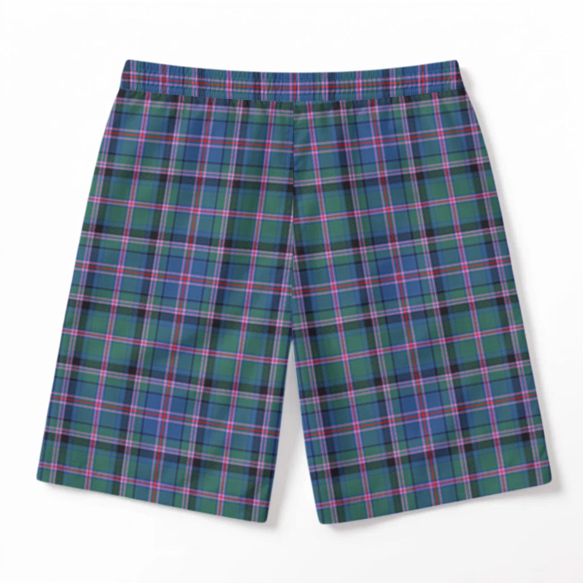 Cooper Ancient Tartan Crest Men's Beach Shorts