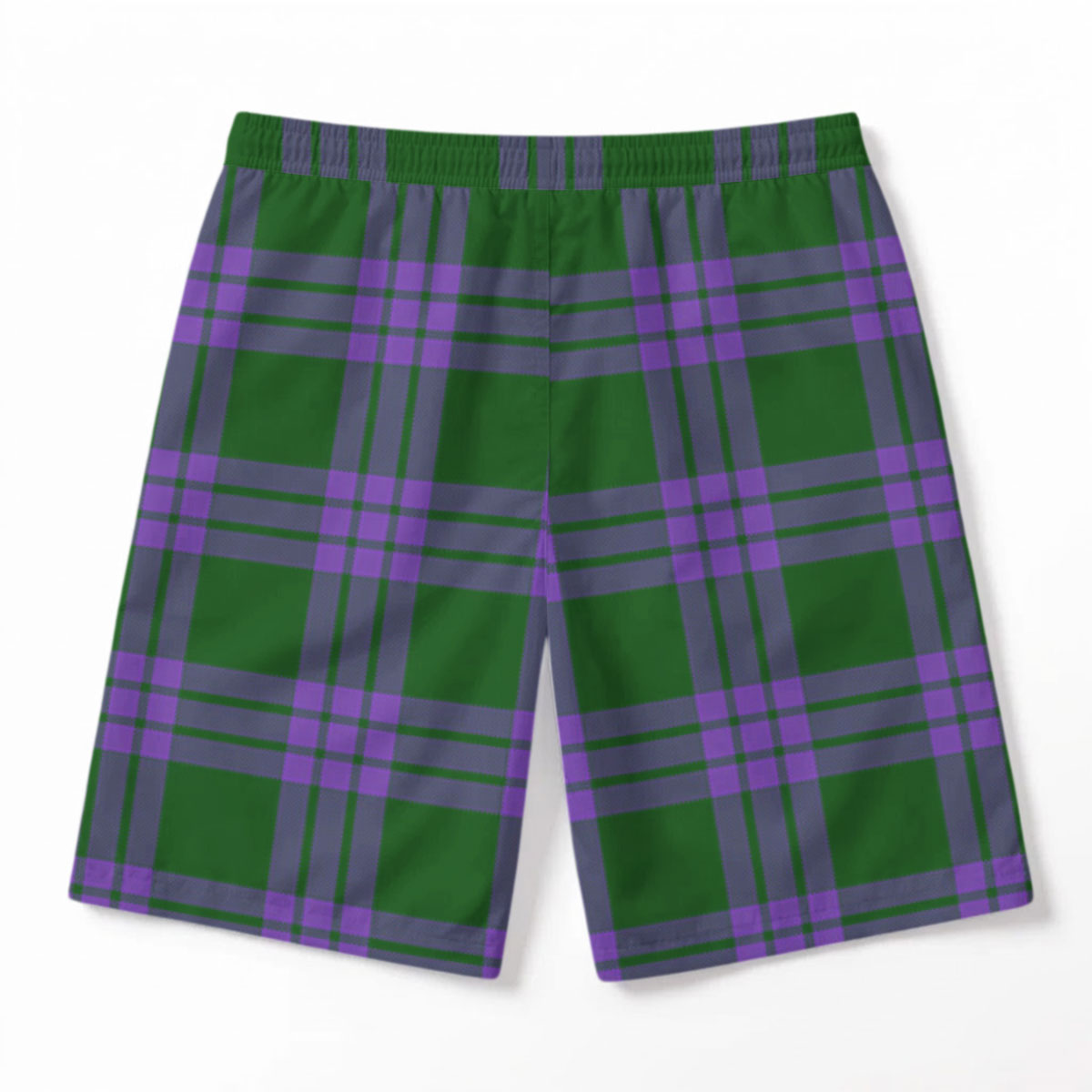 Elphinstone Tartan Crest Men's Beach Shorts
