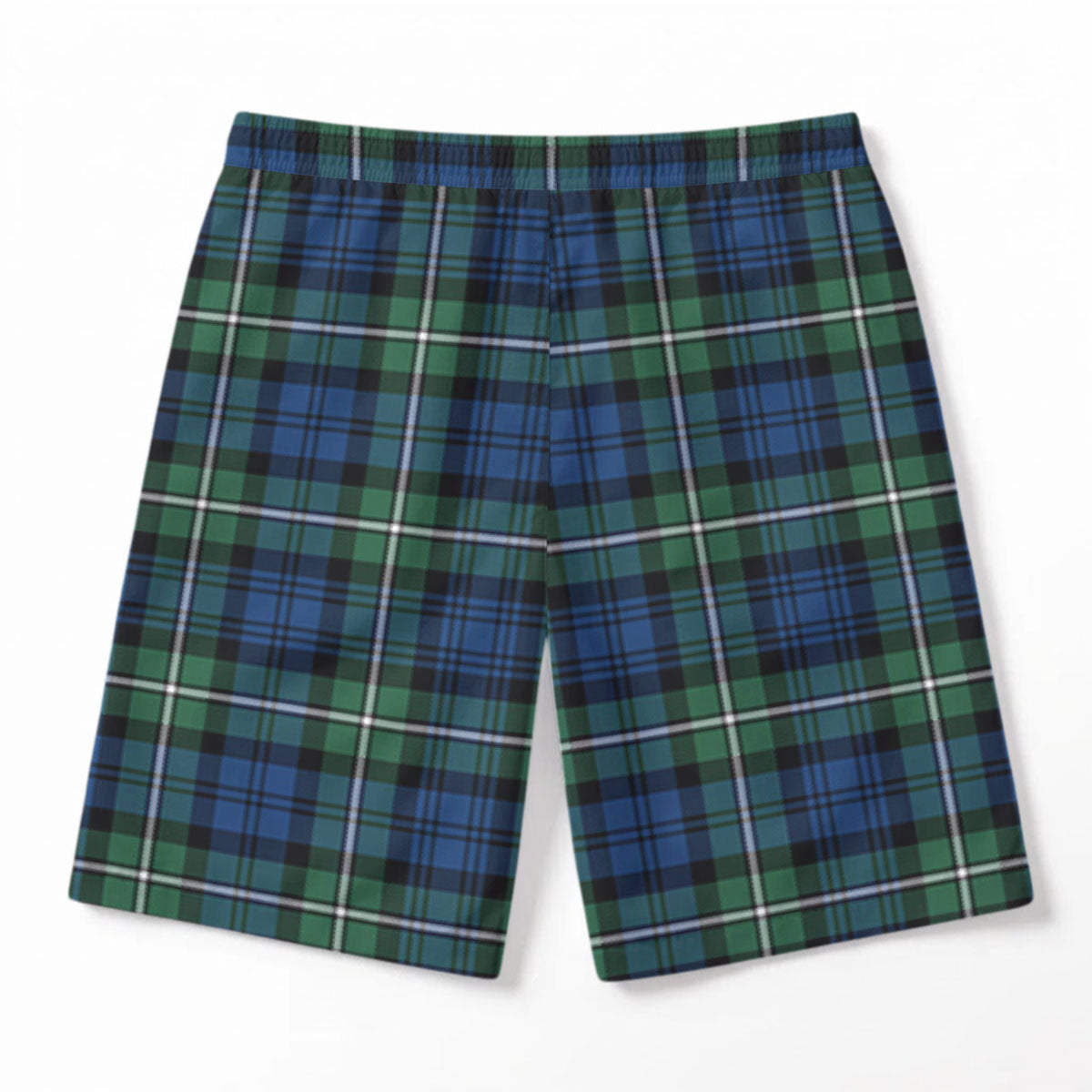 Forbes Ancient Tartan Crest Men's Beach Shorts