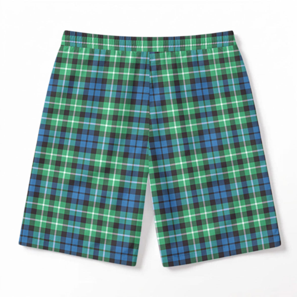 Graham of Montrose Ancient Tartan Crest Men's Beach Shorts